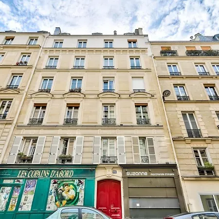 Daire Charme Parisien 4 Personnes Paris